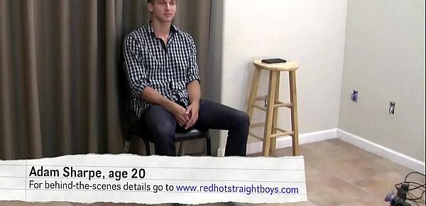  Straight Boy Gets Caned by a Gay Man in his First Adult Video